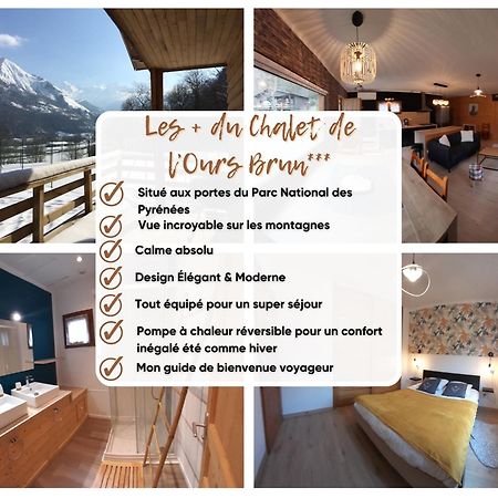 Chalet De L'Ours Brun, Gite 3 Etoiles Gere-Belesten エクステリア 写真